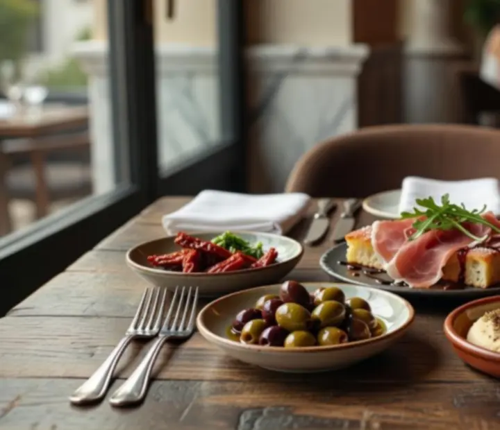 Degustacyjne dania gourmet serwowane w strefie VIP restauracji Velona Storia